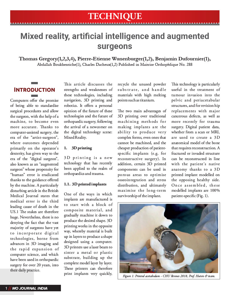 Mixed reality, artificial intelligence and augmented surgeons